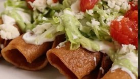 Chicken Rolled Taquitos Dorados de Pollo #shorts