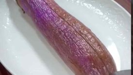 Garlic eggplant