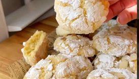 Easy Lemon Almond Cookies