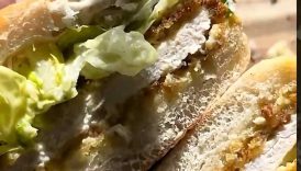 chicken caesar sandwich 🥪