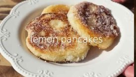 Fluffy Lemon Pancakes 🥞 🍋