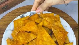 Homemade Doritos😋 | Easy Doritos Recipe🤩 #shorts #trending #doritos