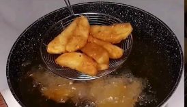 Crispy Potato Wedges #shorts #asmr