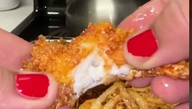 Quick + easy Soft shell crab 🦀 #ytshorts #shorts