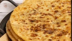 Best Stuffed Halloumi Paratha #recipe