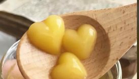 Making a Mango Heart Jelly Matcha Drink 💛