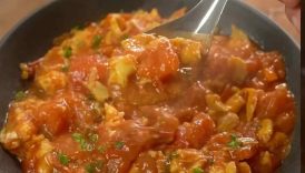 Tomato Egg Stir-Fry #comfortfood #shorts