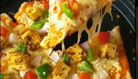 5 minute Bread Pizza Recipe