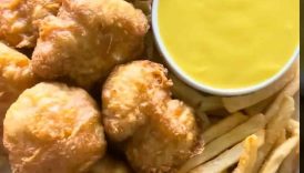 homemade mcdonald’s chicken nuggets ✨