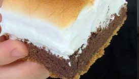 S’mores brownies😍 #easyrecipe #cake #shorts