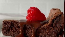 Flourless Chocolate Cake (my husband’s favorite cake!)