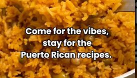 FREE Puerto Rican Recipes + Good Vibes! 🇵🇷 #puertoricanfood #caribbeanfood
